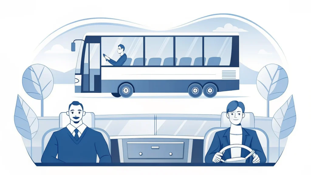 Busfahrer Ausbildung · Hanse Mondial