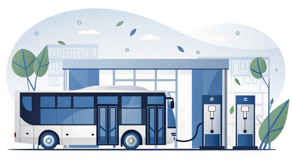 Unser erster E-Bus in Kooperation mit pepper motion · Hanse Mondial